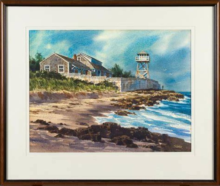 A watercolor by Howard r/howardstern