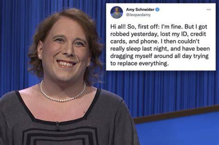 Amy Schneider reveals she's 'on quest' to make 1 million on 'Jeopardy