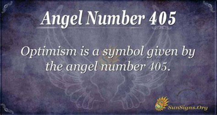 ANGEL NUMBER 405 ·