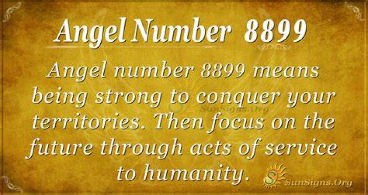angel number 8899