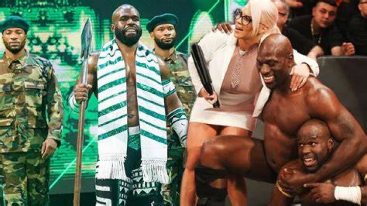 Apollo Crews & His Family Wrestling wwe, Wwe couples, Wwe wrestlers