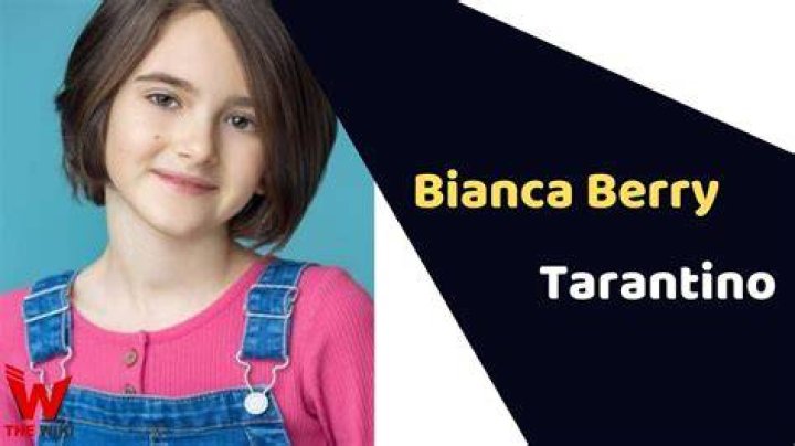 Bianca Berry Tarantino Biography, Age, Boyfriend, Family
