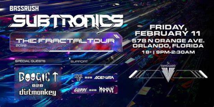 Buy Tickets to SUBTRONICS FRACTAL TOUR CHICAGO in Chicago on Mar 19, 2022