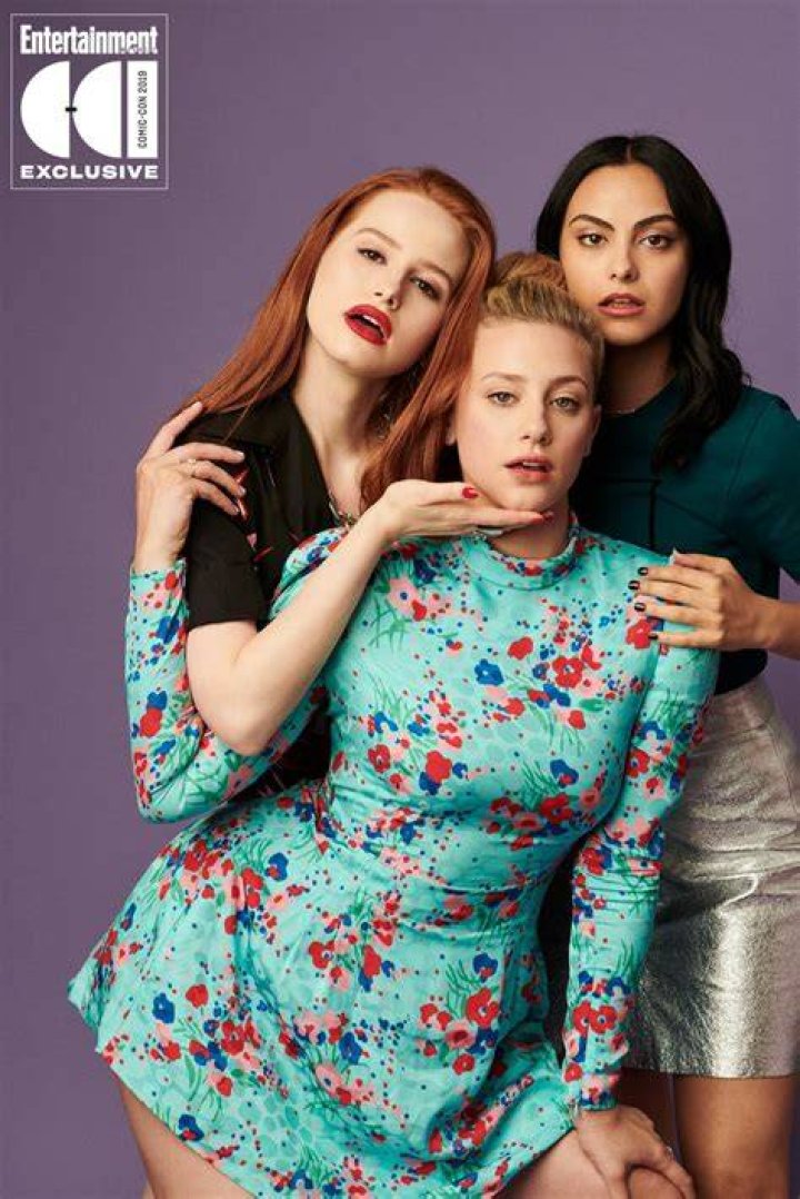 Camila Mendes, Lili Reinhart, Madelaine Petsch and Marisol Nichols