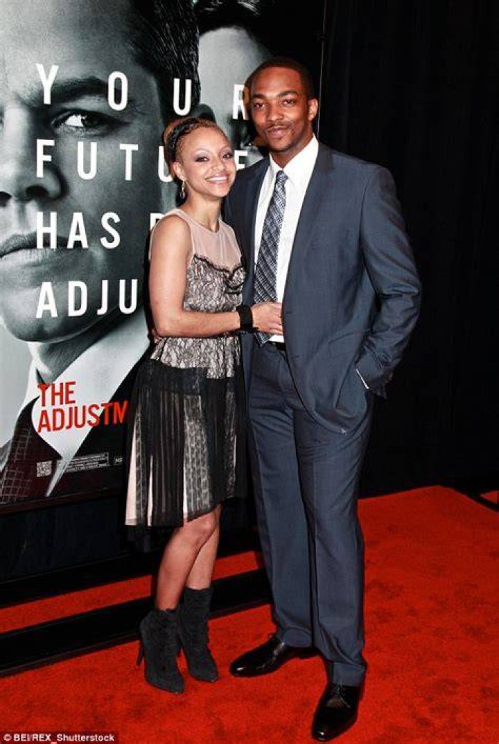 CapAnthony Mackie quietly tied the knot to Sheletta Chapital Daily