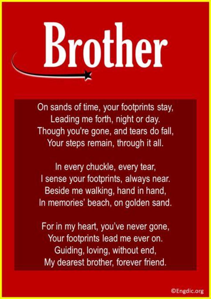 Dead brother Poems