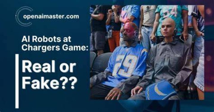 FACT CHECK: Were The AI Robots At The Chargers Game Real?