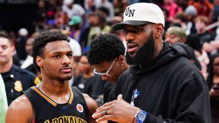 Fans defend LeBron James' son Bronny after he is slammed for taking his white girlfriend to prom