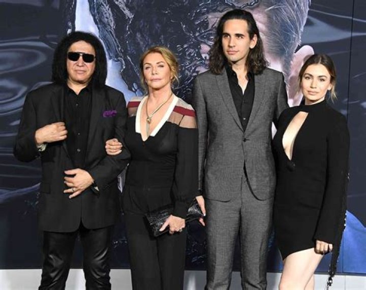 Gene Simmons and family &lsquo;Venom&rsquo; LA Premiere