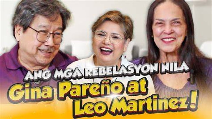 GINA PARE&Ntilde;O, NILIGAWAN NI JAWORSKI?! LEO MARTINEZ, MAY LECTURE ABOUT