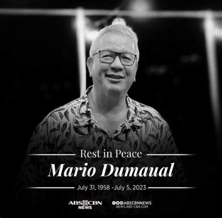 How did Mario Dumaual pass away? Cause of death of the popular reporter