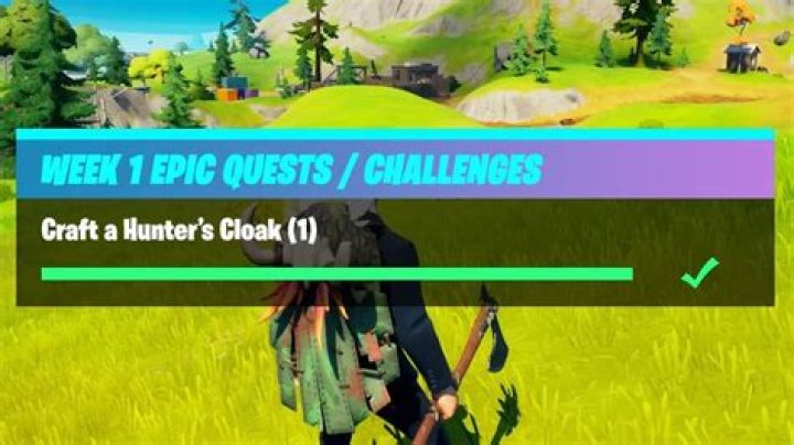 How to Craft Hunters Cloak in Fortnite Chapter 2 Season 6?