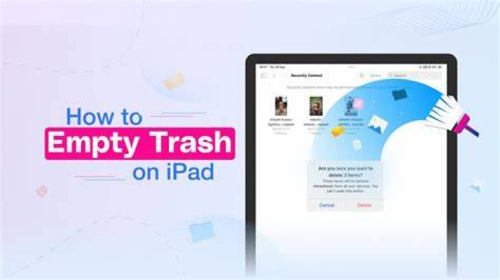 How to empty trash on your iPad in 4 different apps to free up storage space