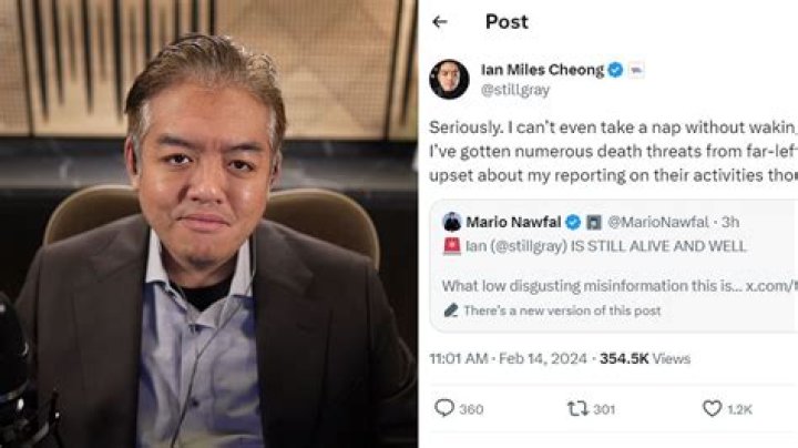 Ian Miles Cheong &mdash; RT Contributor