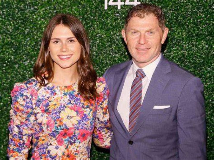 Image of Sophie Flay with her father Bobby Flay and mother Kate Connelly