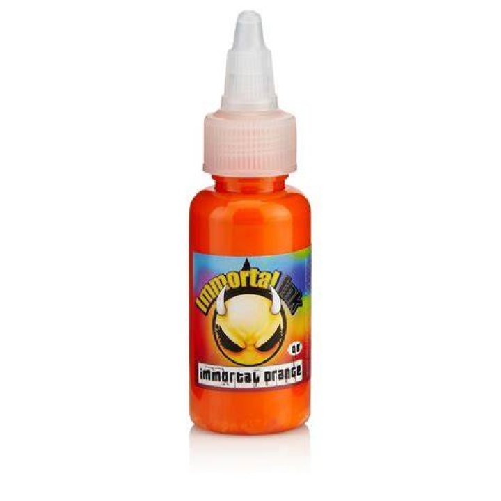 Immortal Tattoo Ink Orange 1oz/30ml EU Certified Permanent
