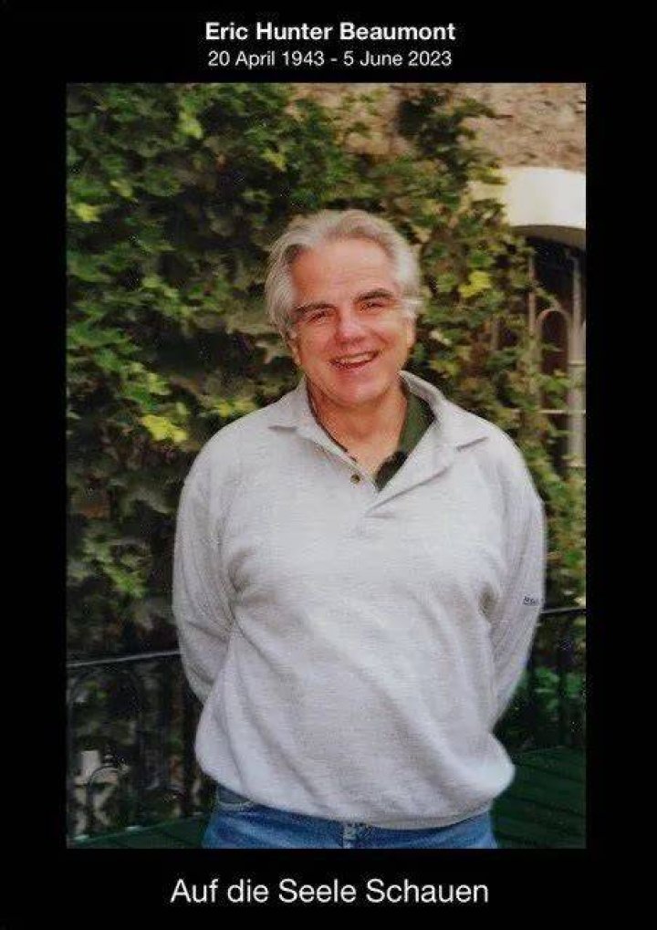 In Memoriam Hunter Beaumont Eva Jacinto Psicoterapeuta
