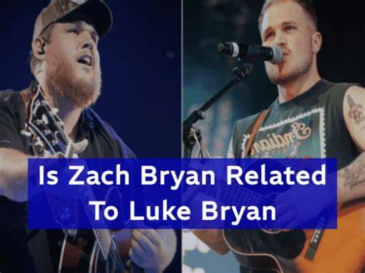 Is Zach Bryan Related To Luke Bryan? Unraveling The Connection