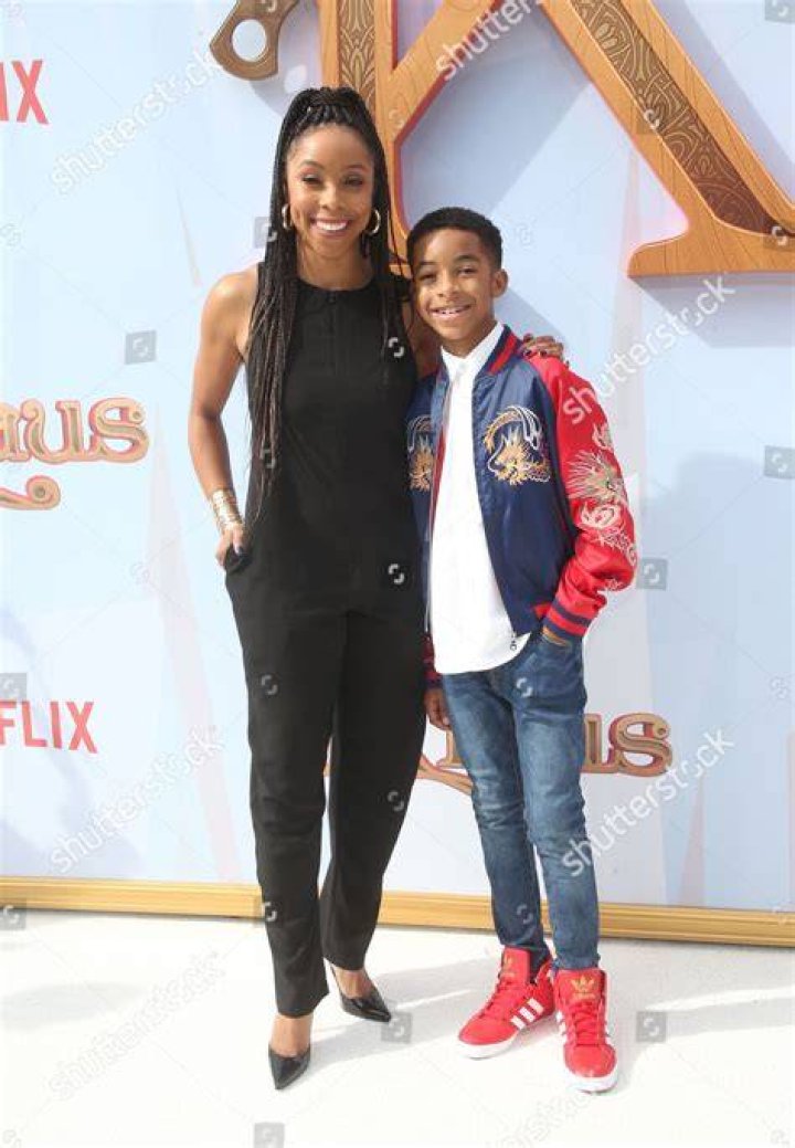 Isaiah Russellbailey His Mother Editorial Stock Photo Stock Image