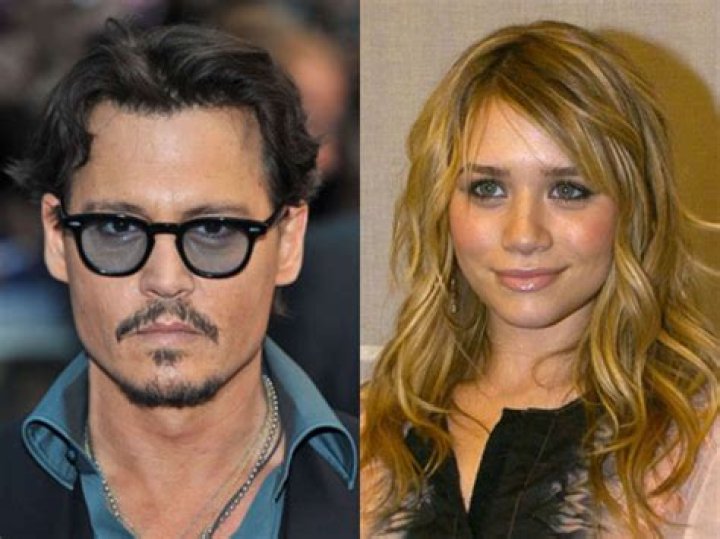 Johnny Depp And Ashley Olsen