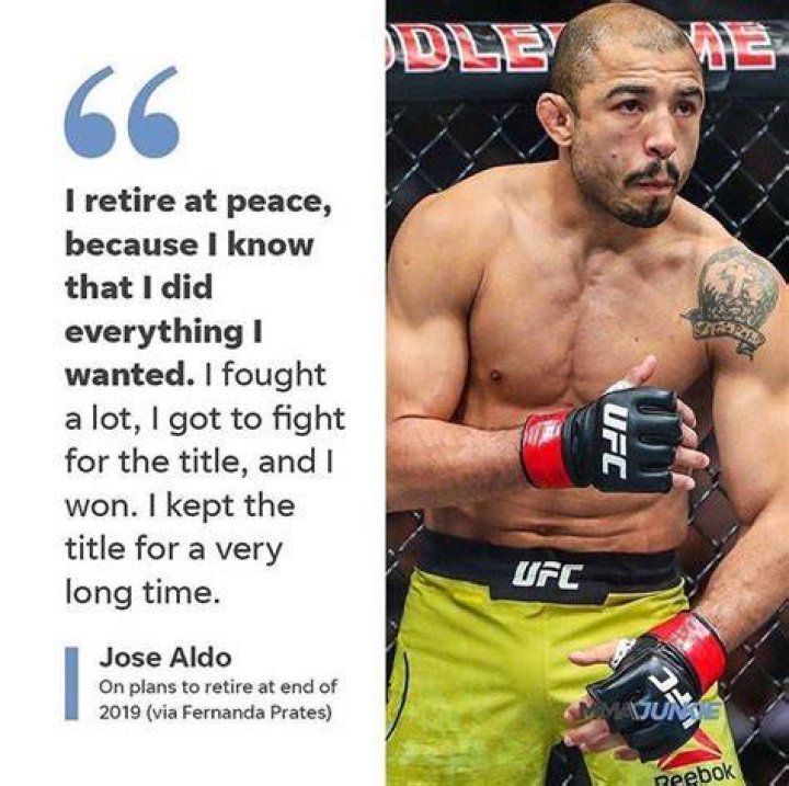 Jose Aldo will not retire, signs eightfight contract extension with UFC