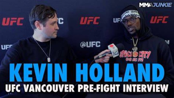 Kevin Holland says he's fighting Darren "The Dentist" Stewart at Sept