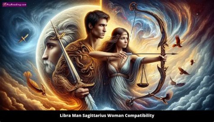 libra woman sagittarius man