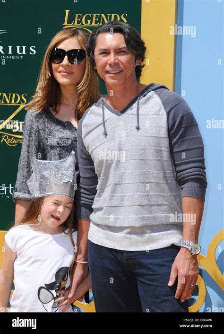Lou Diamond Phillips, Family Stock Editorial Photo © Jean_Nelson
