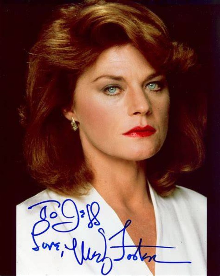 Meg Foster. Love those eyes so haunting.