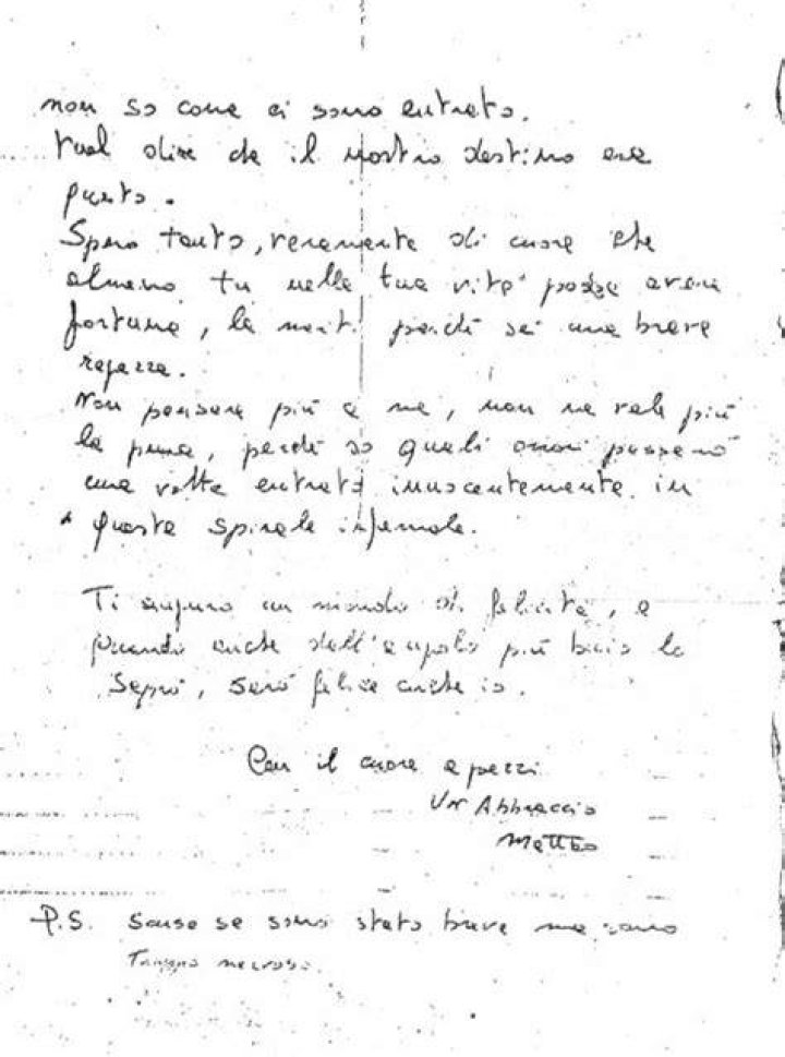 Messina Denaro, le lettere della donna che lo ospitava «Tu riesci a