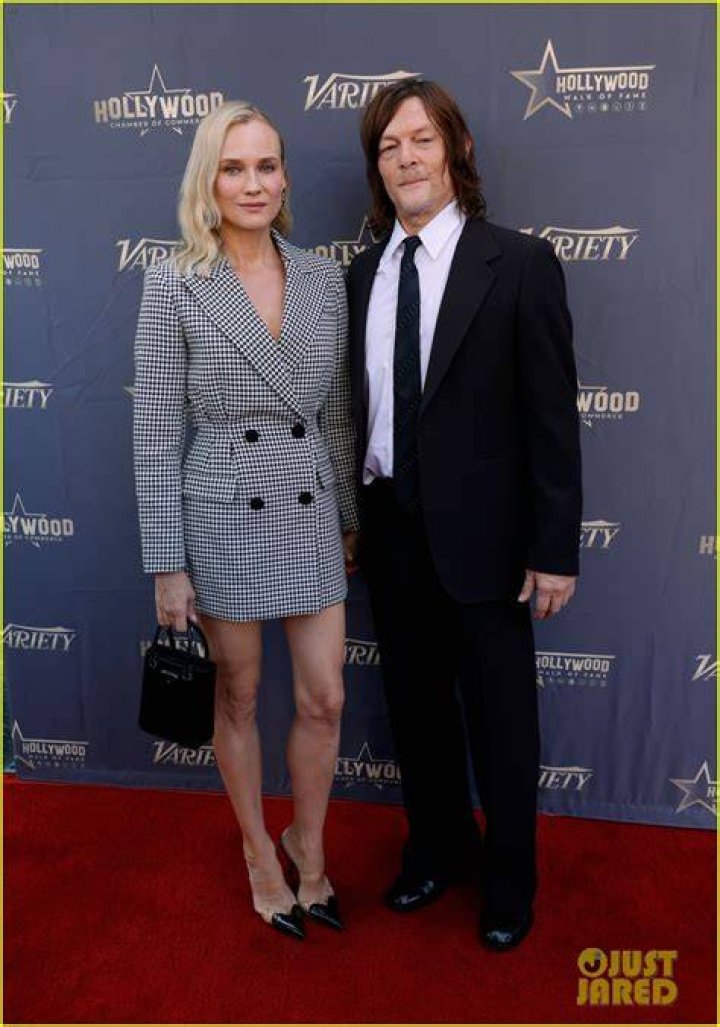 Norman Reedus Brings Diane Kruger, Son Mingus & Mother Marianne To