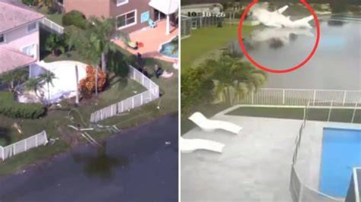 Plane crash into Florida home Pilot killed, teen girl pinned to wall