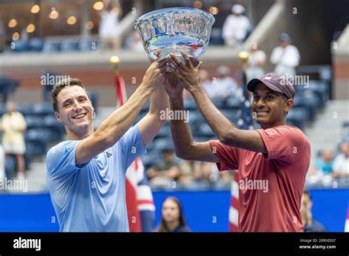 Rajeev Ram and Joe Salisbury are the US Open Mens Doubles Champion. ·