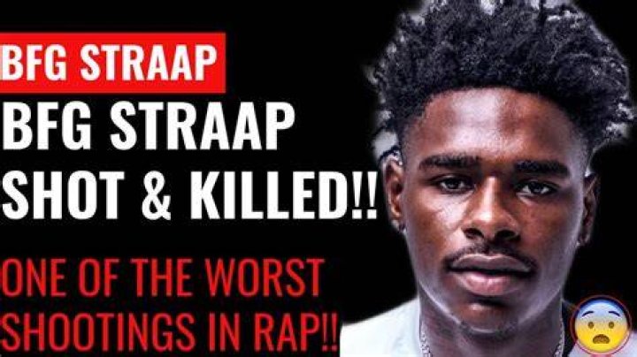 Rapper Bfg Straap Was Shot And Killed In South Dallas. Rest In Peace