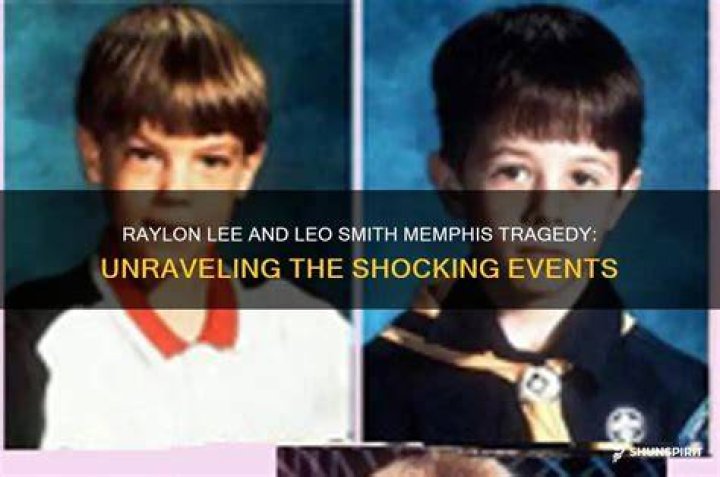 Raylon Lee and Leo Smith Memphis TN A Tragic Loss of a Young Family