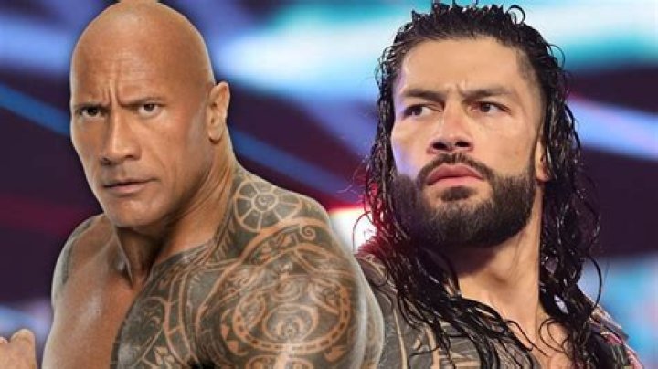 Roman Reigns, The Usos, And Dwayne Johnson