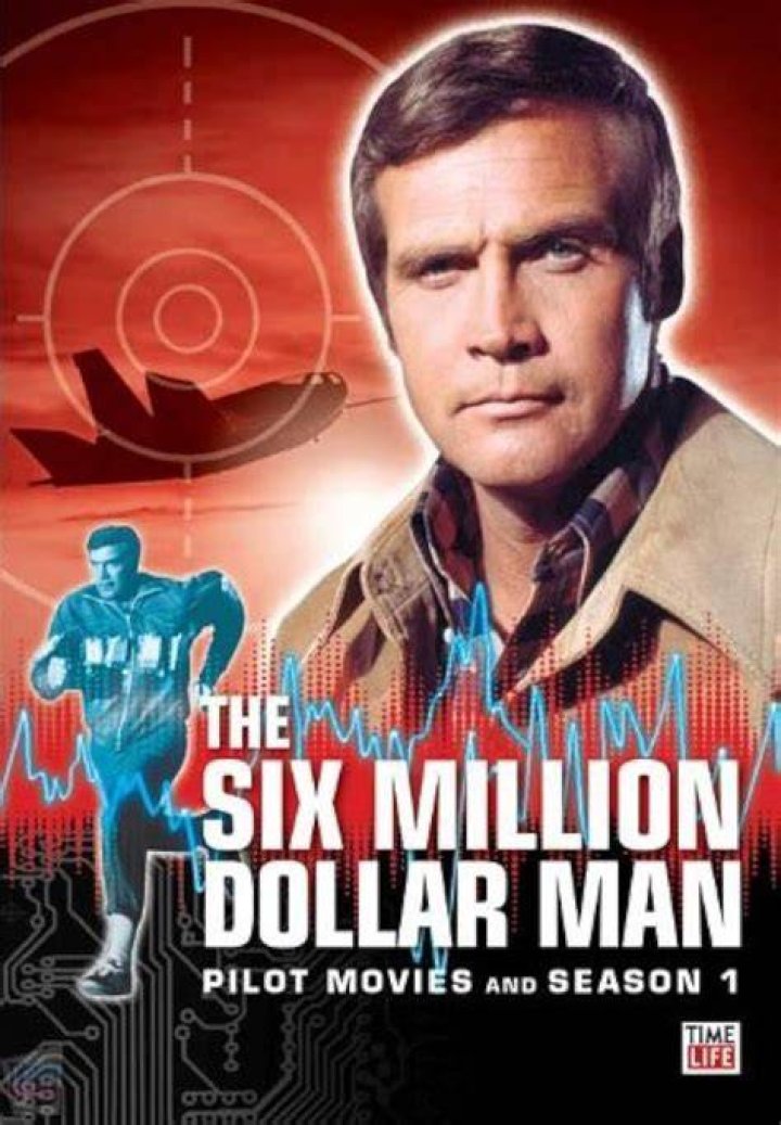 Six Dollar Man star Lee Majors poses with his pretty blonde spouse