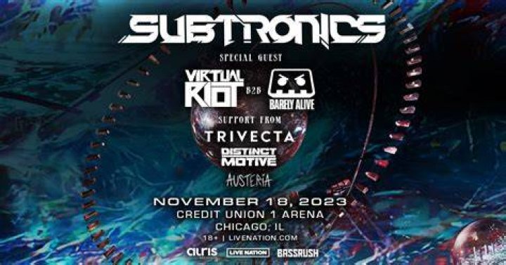 Subtronics Chicago, Credit Union 1 Arena at UIC, Chicago, November 17