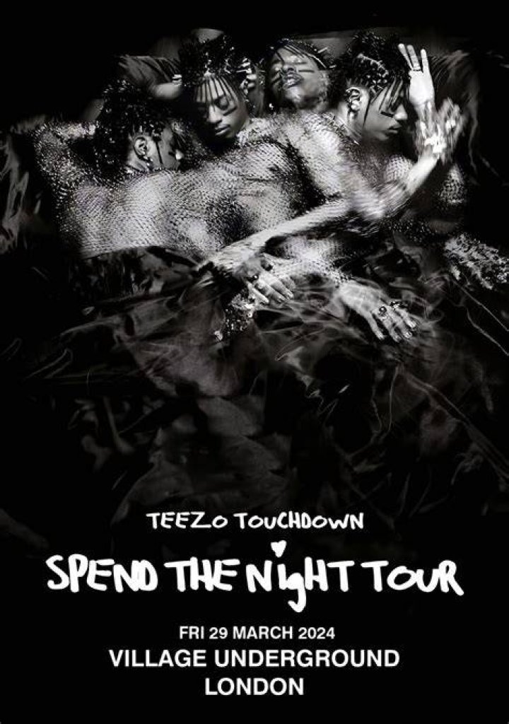 Teezo Touchdown Unveils Spend The Night Tour Set For 2024 |