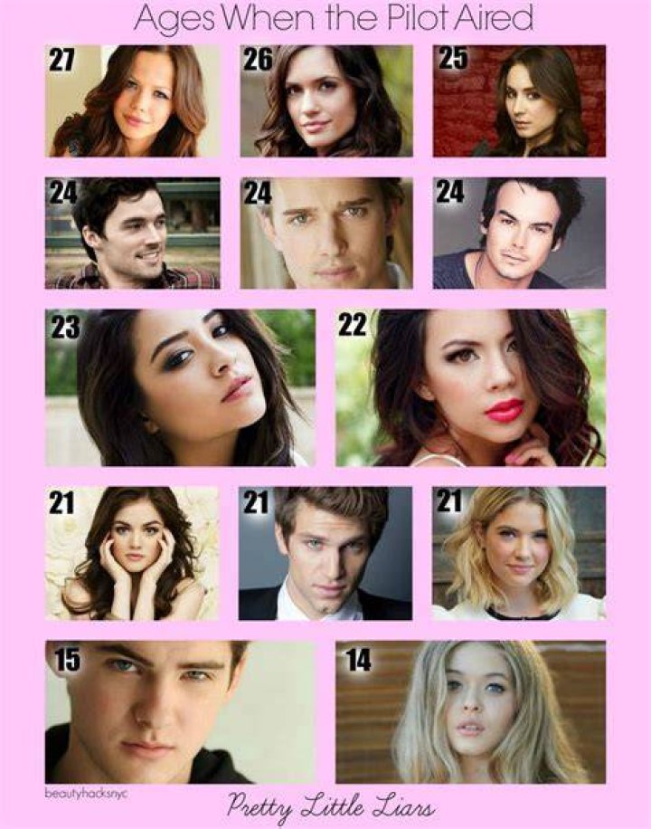 The surprising real ages of the cast of 'Pretty Little Liars' compared to their teen characters