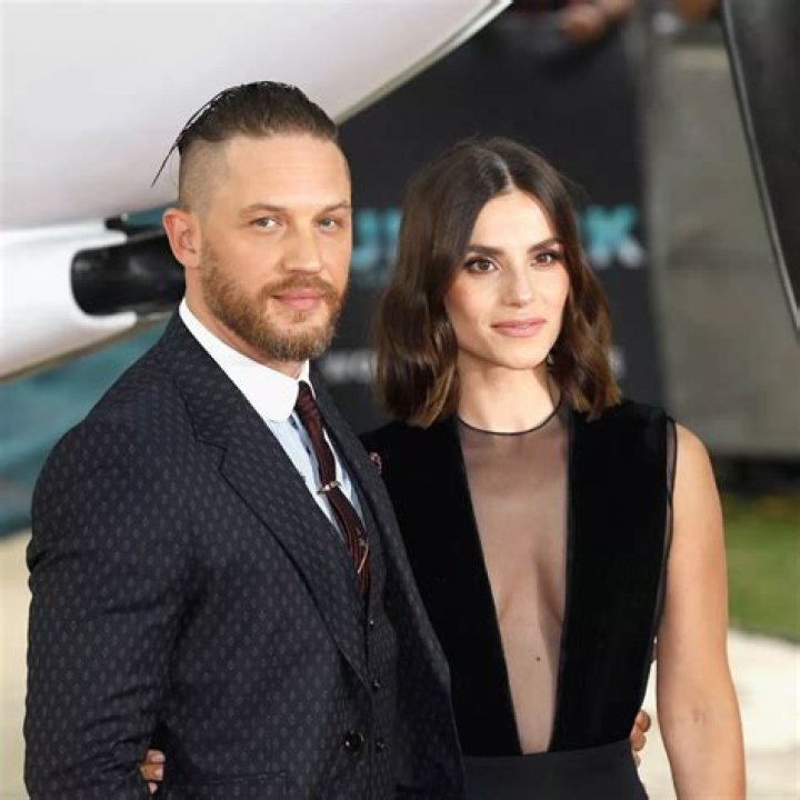 Tom Hardy and wife Charlotte Riley their first child together