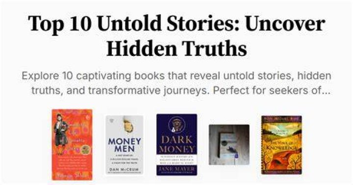 Uncover Hidden Truths And Perspectives