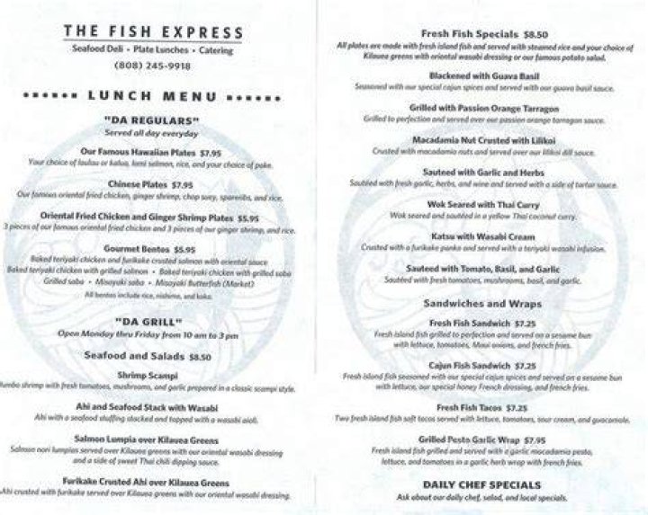 Unlock The Treasures Of "Fish Express Kauai": Discoveries And Insights
