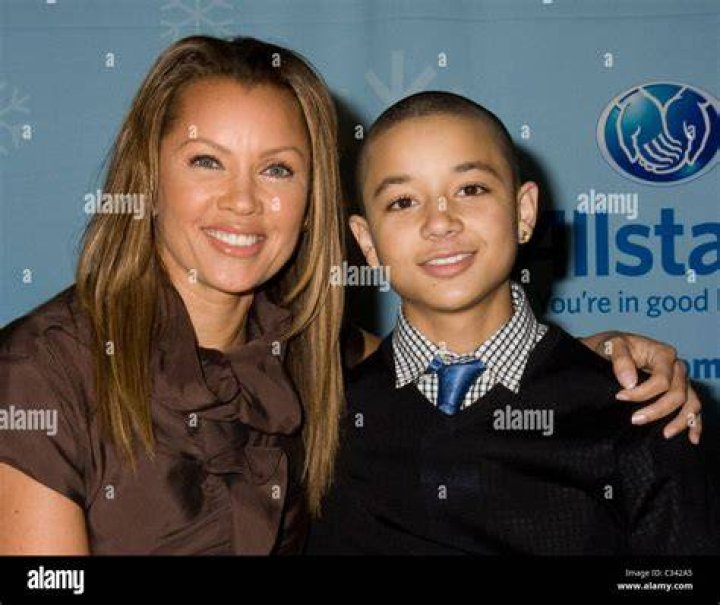 Vanessa Williams and her son Devin Hervey attend 'Allstate ParentTeen