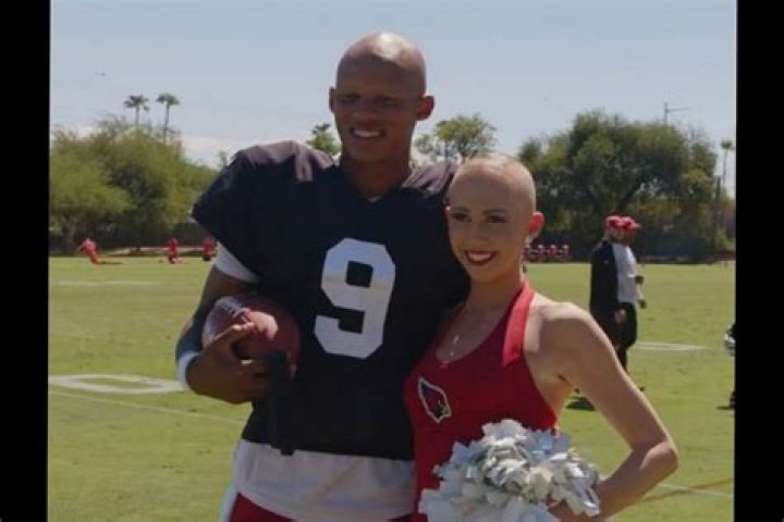 VIDEO: NFLs Josh Dobbs Bonds With Alopecia-Stricken Cheerleader