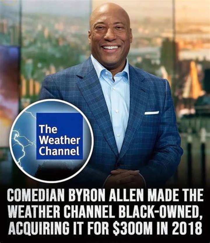 Weather Channel boss Byron Allen making run at Tegna