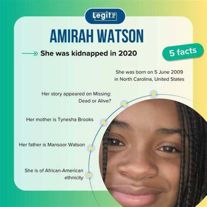 Who is Amirah Watson and where is she now?