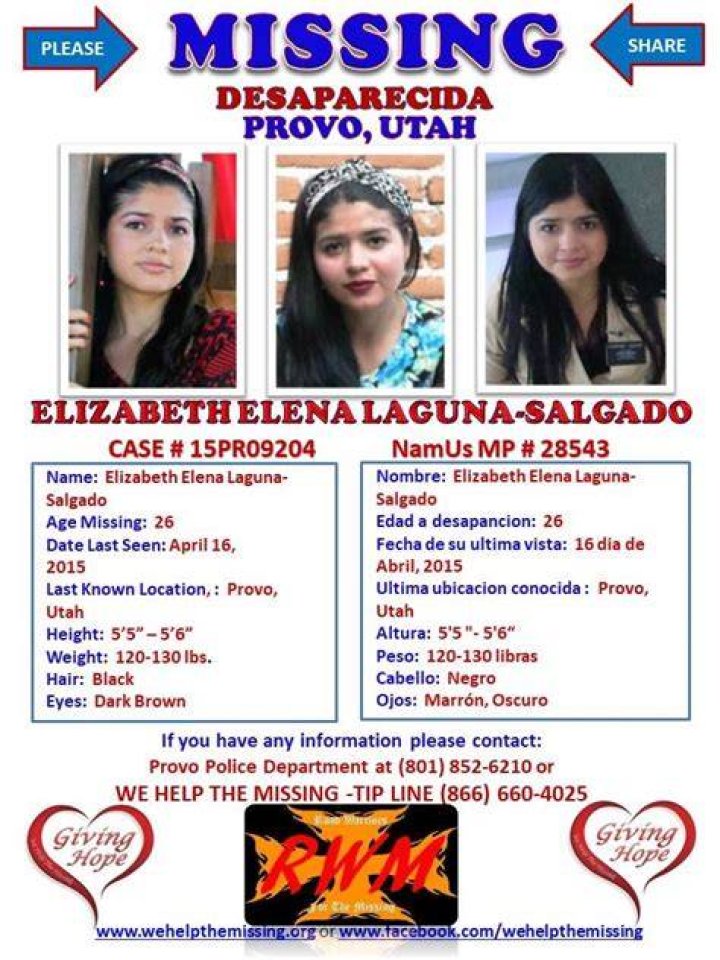 Who Is Elizabeth Salgado? Missing Case Update, Help Post On Facebook |
