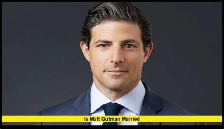 Who Is Matt Gutman, The Award-Winning Journalist From ABC News?