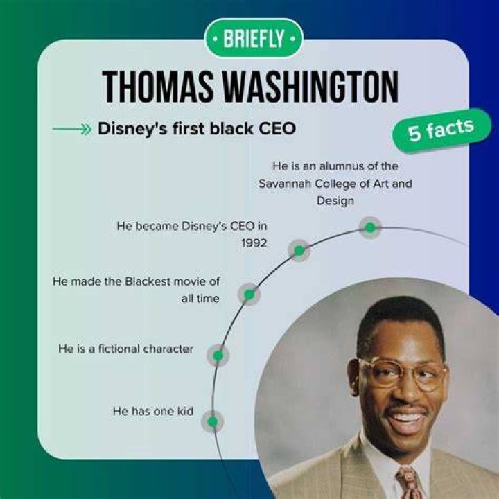Who Was Thomas Washington Disney The First Black?